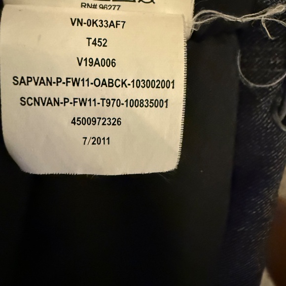 Vans Mens Coat Insulated Winter Cargo Jacket Gray Cold Weather Off The Wall - Picture 7 of 8